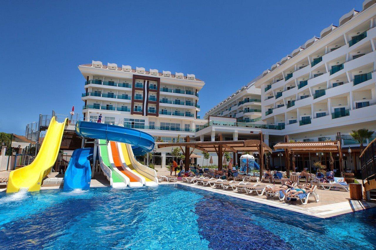 Adalya Ocean Deluxe Otel Side Dış mekan fotoğraf