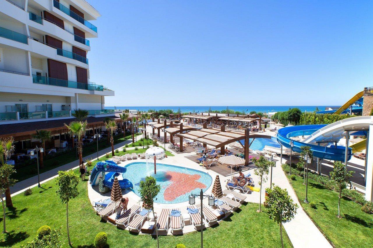 Adalya Ocean Deluxe Otel Side Dış mekan fotoğraf
