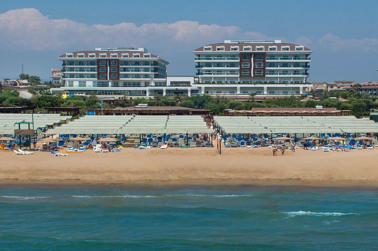 Adalya Ocean Deluxe Otel Side Dış mekan fotoğraf