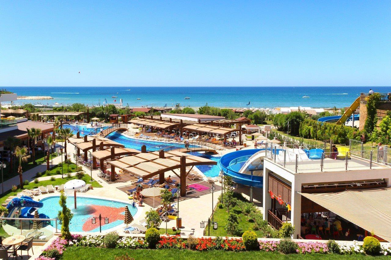 Adalya Ocean Deluxe Otel Side Dış mekan fotoğraf