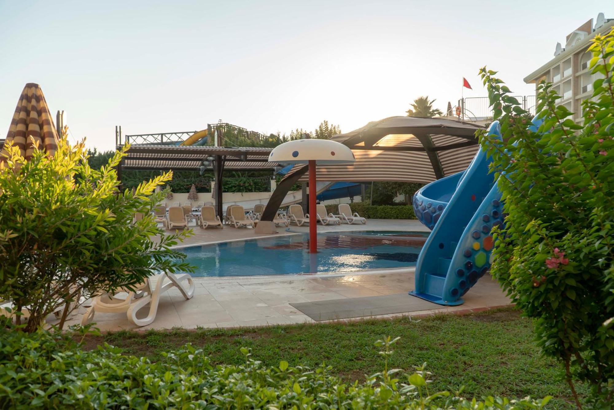 Adalya Ocean Deluxe Otel Side Dış mekan fotoğraf