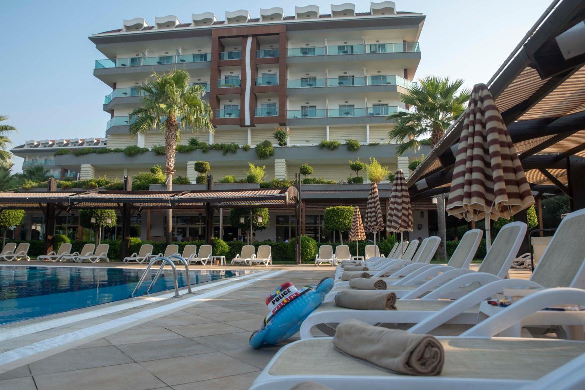Adalya Ocean Deluxe Otel Side Dış mekan fotoğraf