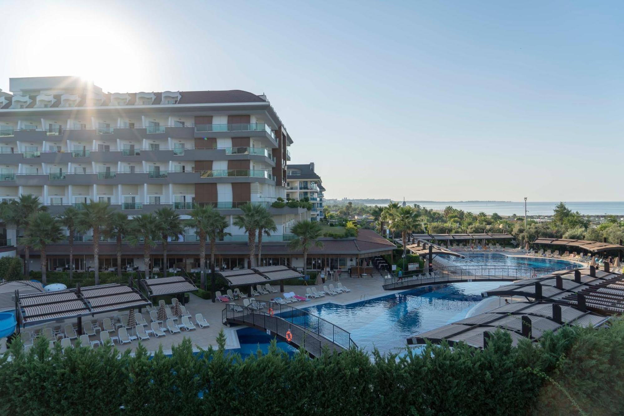 Adalya Ocean Deluxe Otel Side Dış mekan fotoğraf