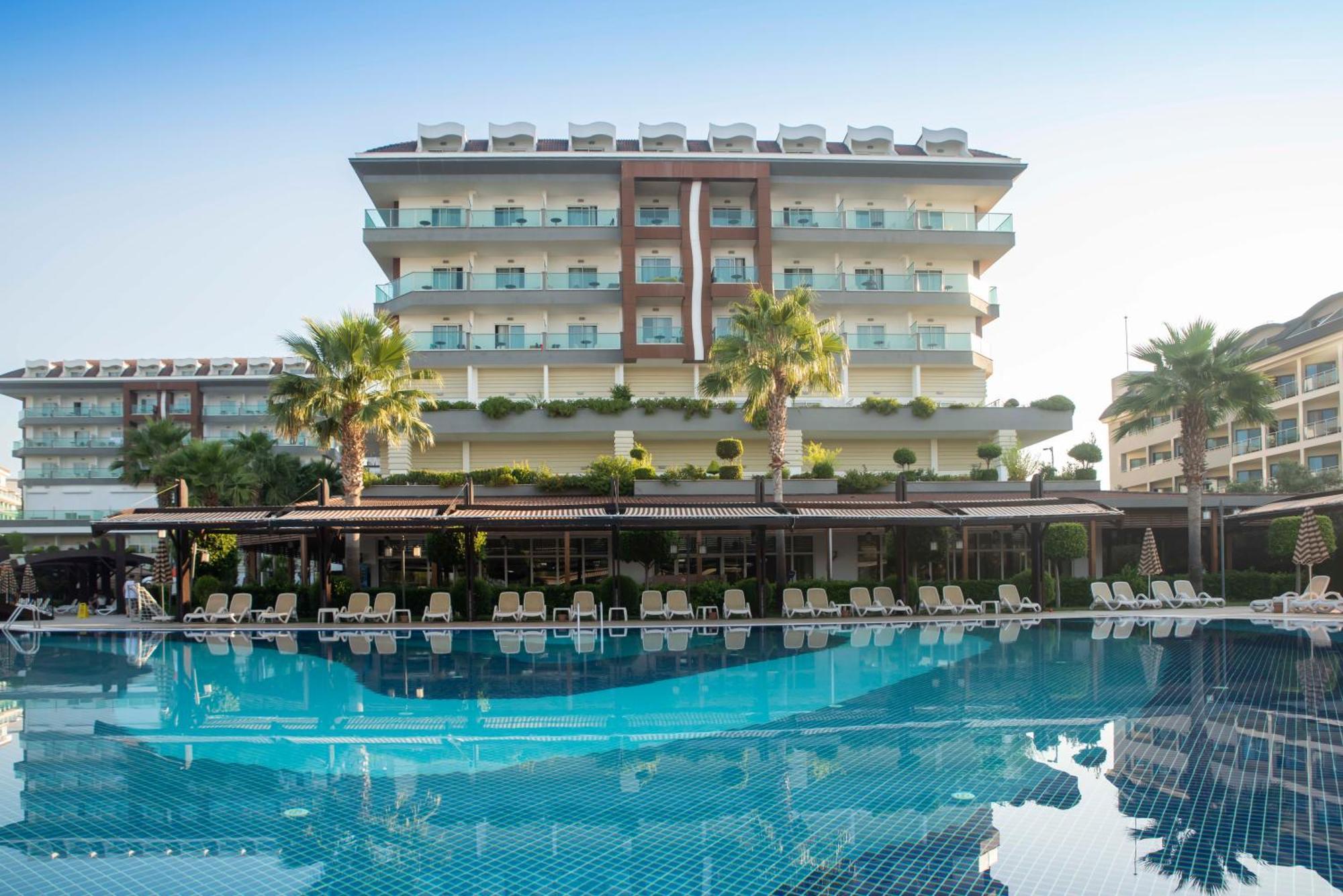Adalya Ocean Deluxe Otel Side Dış mekan fotoğraf