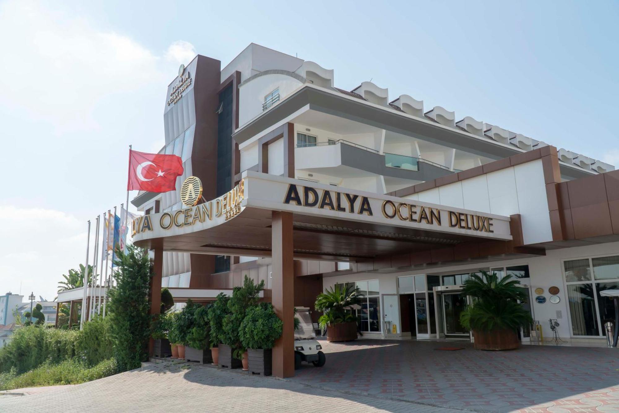 Adalya Ocean Deluxe Otel Side Dış mekan fotoğraf