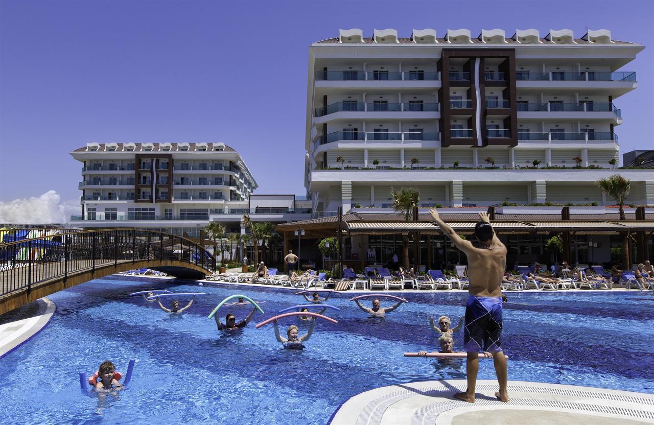 Adalya Ocean Deluxe Otel Side Dış mekan fotoğraf